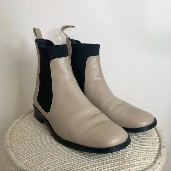 Everlane The Italian Leather Square Toe Chelsea Boot 7.5 - Picture 8 of 12